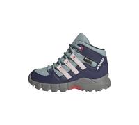 adidas Unisex Baby Terrex Mid Gore-TEX Hiking Shoes, Magic Grey/Putty Mauve/Pure Ruby, 9 UK Child