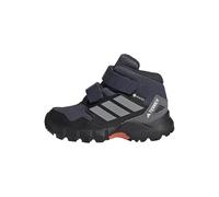 adidas Unisex Baby Terrex Skychaser Mid Gore-TEX Hiking Shoes Kids, Shadow Navy/Grey Three/Semi Impact Orange, 8 UK Child