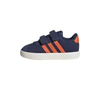 adidas Unisex Baby VL Court 3.0 Shoes Infants, Dark Blue/Impact Orange/Gold met., 5 UK Child