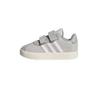 adidas Unisex Baby VL Court 3.0 Shoes Infants, Dash Grey/FTWR White/Lime Burst, 5.5 UK Child