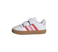 adidas Unisex Baby VL Court 3.0 Shoes Infants, FTWR White/Bright red/Bliss Pink, 6 UK Child