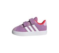 adidas Unisex Baby VL Court 3.0 Shoes Infants, Preloved Purple/Cloud White/Lucid Red, 9 UK Child