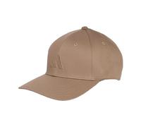adidas Unisex Baseball Cotton New Logo Hat, Chalky Brown/Chalky Brown, M-L