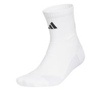 adidas Unisex Basketball Select Mid Crew Sock 3.0 Version 1Pp Socks, white/black, S