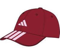 adidas Unisex Bball 3S Cap New Logo, Active Maroon/Clear Pink, S-M
