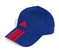 adidas Unisex Bball 3S Cap New Logo, Mystery Ink/Pure Ruby, S-M