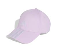 adidas Unisex Bball 3S New Logo Hat, Clear Pink/White, XS-S