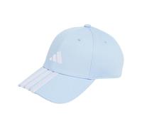 adidas Unisex Bball 3S New Logo Hat, Glow Blue/White, M-L