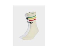 adidas Unisex Bob Marley 2-pack Crew - White 8.5 - 10