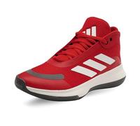 adidas Unisex Bounce Legends Trainers Basketball Shoes, Better Scarlet/Cloud White/Charcoal, 12 UK