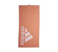 adidas Unisex Brand Towel, Coral Fusion/White, One Size