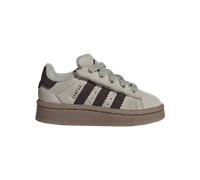 adidas Unisex Campus 00S Comfort Closure Elastic Lace Shoes Kids Trainers Beige