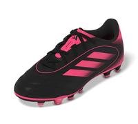 adidas Goletto IX Firm Ground/Multi Ground Unisex Football Boots, Black Fluid Pink Black, 3 Little Kid