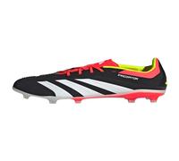 Adidas Unisex-Child League Predator 24 Firm Ground, Core Black/Cloud White/Solar Red, 10.5 Little Kid