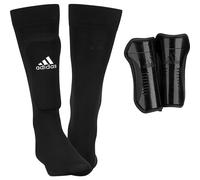 adidas Unisex-Child Performance Youth Sock Shin Guards Black/Core Whi
