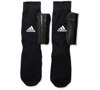 adidas Unisex-Child Performance Youth Sock Shin Guards Black/White L