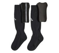 adidas Unisex-Child Performance Youth Sock Shin Guards Black/White Medium
