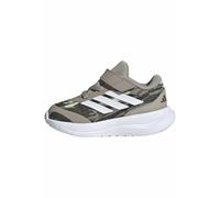 adidas Unisex-Child Run Falcon 6 Elastic Lace & Strap, Light Brown/White/Dark Brown, 7 UK