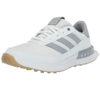 adidas Unisex-Child S2g 24 Spikeless Shoes Golf, Footwear White/Halo Silver/Gum 4, 5.5