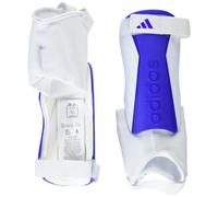 adidas Unisex-Child Tiro Soft Ground Match Shin Guards White/Team Royal Blue/White Small