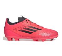 adidas Unisex Children's F50 League Firm Ground Trainers, Turbo Aurora Black Platinum Metallic, 5.5 UK