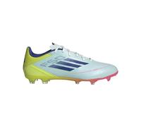 adidas Unisex Children's F50 League Football Boots Firm Ground Football Boots, Fast Blue Semi Lucid Blue Semi Solar Yellow, 10.5 Women/11.5 Men