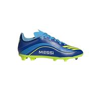 adidas Unisex Children's F50 Messi League Firm Multi Ground Football Boots Kids Football Boots, Royal Blue Solar Yellow Semi Blue Burst, 13.5 UK
