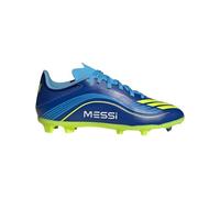 adidas Unisex Children's F50 Messi League Firm Multi Ground Football Boots Kids Football Boots, Royal Blue Solar Yellow Semi Blue Burst, 12.5 UK