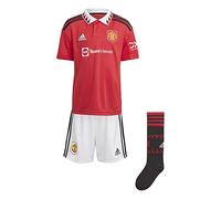 adidas Unisex Children's Mini Kit (App) Mufc H Mini, Real Red/White, H64050, 92