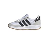 adidas Unisex Children's Run 70s 2.0 Trainers with Elastic Lace, White Black Grey, 12 Little Kid