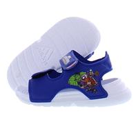 adidas Unisex Children's Swim Sandal CSports Sandals, blue white, 4 UK