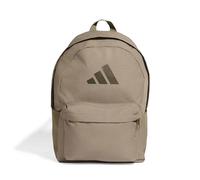 adidas Unisex Classic 3Bars Backpack, Khaki Six/blanch brown, One Size