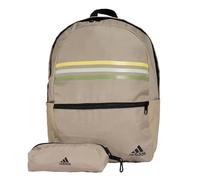 adidas Unisex Classic Horizontal 3-Stripes Backpack Backpack, brown, One Size