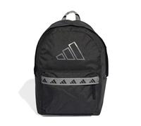 adidas Unisex Classic Tape Backpack, black/grey three, One Size