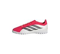 adidas Unisex Club Turf Football Shoes Kids, Lucid red/core Black/FTWR White, 4 UK