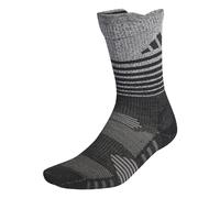 adidas Unisex COLD.RDY XCity Reflective Running Socks, Black/Reflective Silver/Black, 6.5-8