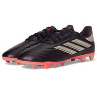 adidas Unisex Copa Pure II Club Football Boots Flexible Ground Football Boots, Aurora Black Platinum Metallic Turbo, 3.5 Little Kid