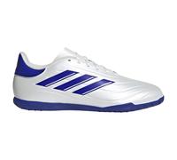 adidas Unisex COPA Pure II Club Football Boots Indoor, Cloud White/Lucid Blue/Solar red, 11 UK