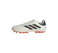 adidas Unisex Copa Pure II League Artificial Grass Boots Football, Ivory/Core Black/Solar Red, 11 UK