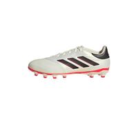 adidas Unisex Copa Pure II League Multi-Ground Boots Football, Ivory/Core Black/Solar Red, 8.5 UK