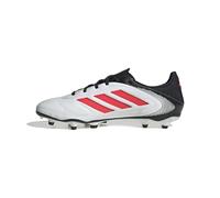 adidas Unisex COPA Pure III League FG/MG Football Boots, Cloud White/Lucid Red/Core Black, 10.5 UK