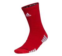 adidas Unisex Adult Select Basketball Crew Socks (1 Pair), Power Red/White, Medium
