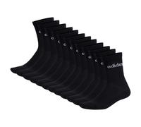 adidas Unisex Crew Socks 12-Pack - Linear Cushioned Logo, Padded