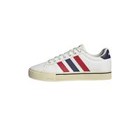 adidas Unisex Daily 4.0 Shoes, White/Better Scarlet/Dark Blue, 7.5 UK