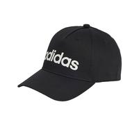 adidas Unisex DAILY CAP, Black / White / White, One size fits Large