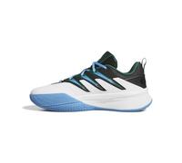 adidas Unisex Dame Certified 3 Basketball Shoes, FTWR White/Collegiate Green/Blue Burst, 4.5 UK
