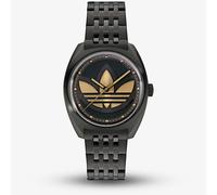 Adidas Unisex Edition One Black Sunray & Gold Logo Watch AOFH235112I