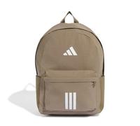 adidas Unisex Essentials 3 Stripes Back To School 2 Backpack, Khaki Six/white, One Size