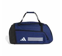 adidas Unisex Essentials 3-Stripes Duffel Bag, Dark Blue/White, M