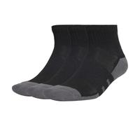 adidas Unisex ESSENTIALS CLIMACOOL LOW CUT 3PP, Black/Grey Six, 6.5-8